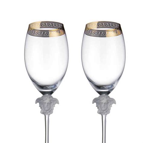 replica versace wine glasses|versace drinking glasses.